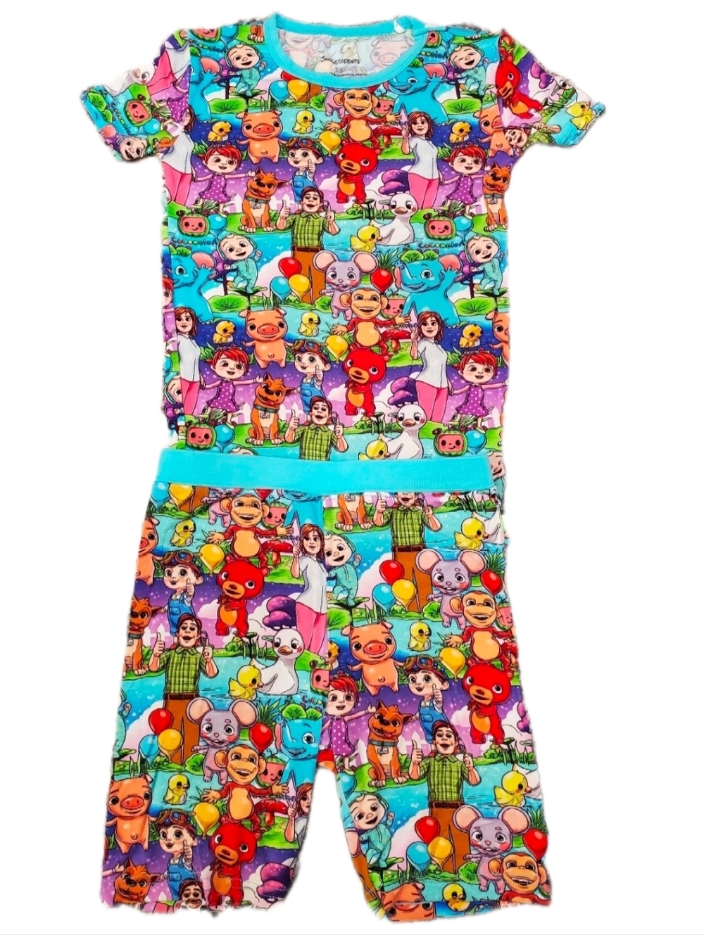 Showstoppers Bamboo Unisex Pajamas Cocomelon Guc 5/6